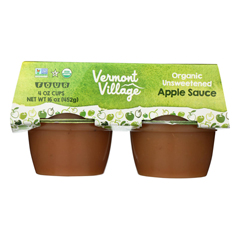 HGR0128918 - Vermont Smoke and Cure - Applesauce - Unsweetened - Case of 12 - 4 oz..