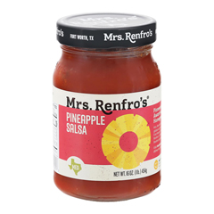 HGR0138420 - Mrs. Renfro's - Salsa - Pineapple - Case of 6 - 16 oz.