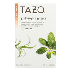 HGR0140772 - Tazo Teas - Herbal Tea - Refreshing Mint - Case of 6 - 20 BAG