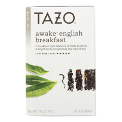 HGR0140848 - Tazo Teas - Hot Tea - Awake English Breakfast Black Tea - Case of 6 - 20 BAG