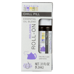 HGR02071553 - Aura Cacia - Chill Pill - Roll On - Oil - Case of 4 - .31 fl oz.