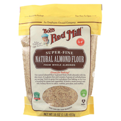 HGR02164010 - Bob's Red Mill - Flour - Almond - Natural - Case of 4 - 16 oz.