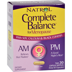 HGR0217034 - Natrol - Complete Balance for Menopause AM - PM - 60 Capsules