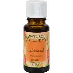 HGR0221465 - Nature's Alchemy - 100% Pure Essential Oil Cedarwood - 0.5 fl oz