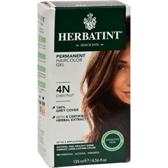 HGR0226654 - Herbatint - Permanent Herbal Haircolour Gel 4N Chestnut - 135 ml