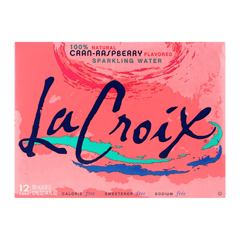 HGR0230631 - Lacroix - Natural Sparkling Water - Cran-Raspberry, 12 fl oz., 12 Cans/Pack, 2 Packs/Case