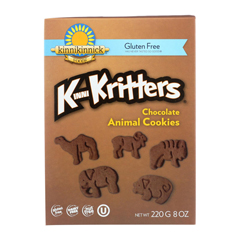 HGR0241059 - Kinnikinnick - Animal Cookies - Case of 6 - 8 oz..
