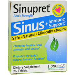 HGR0262717 - Sinupret By Bionorica - Sinupret Plus for Adults - 25 Tablets