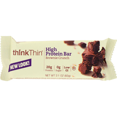 HGR0269894 - Think Products - Thin Bar - Brownie Crunch - Case of 10 - 2.1 oz