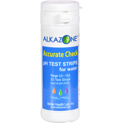 HGR0293498 - AlkaZone - Accurate Check pH Test Strips For Water - 50 Strips