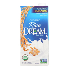 HGR0305946 - Rice Dream - Original Rice Drink - Enriched Vanilla - Case of 12 - 32 Fl oz..
