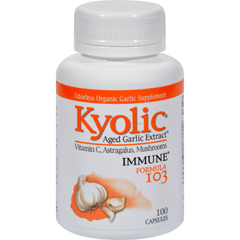 HGR0317404 - Kyolic - Aged Garlic Extract Immune Formula 103 - 100 Capsules