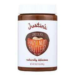 HGR0319053 - Justin's Nut Butter - Hazelnut Butter - Chocolate - Case of 6 - 16 oz..