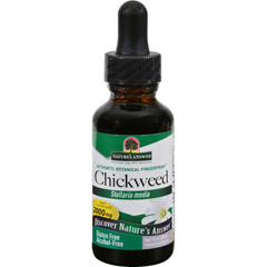 HGR0325340 - Nature's Answer - Chickweed Herb Alcohol Free - 1 fl oz