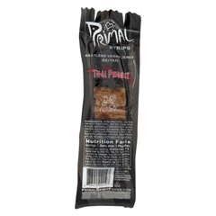 HGR0330613 - Primal Strips - Vegan Jerky - Meatless - Seitan - Thai Peanut - 1 oz.. - Case of 24