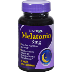 HGR0373761 - Natrol - Melatonin - 3 mg - 60 Tablets