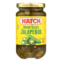 HGR0395624 - Hatch Chili - Jalapenos - Nacho Sliced - Case of 12 - 12 oz.