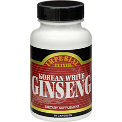 HGR0405423 - Imperial Elixir - Korean White Ginseng - 500 mg - 50 Capsules