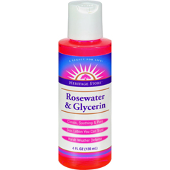 HGR0412403 - Heritage Products - Rosewater and Glycerin - 4 fl oz