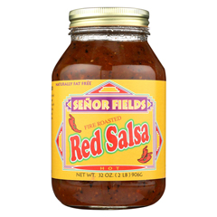 HGR0426288 - Senor Fields - Fire Roasted Red Salsa - Hot - Case of 12 - 32 oz..