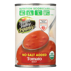 HGR0434027 - Health Valley Natural Foods - Tomato No Salt Added - Case of 12 - 15 oz..