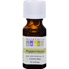 HGR0445544 - Aura Cacia - Pure Essential Oil Peppermint - 0.5 fl oz