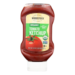 HGR0455196 - Woodstock - Organic Tomato Ketchup - Case of 12 - 20 oz..