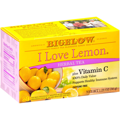 HGR0459347 - Bigelow - I Love Lemon Herb Tea - Case of 6 - 20 BAG