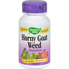 HGR0496257 - Nature's Way - Horny Goat Weed Standardized - 60 Capsules