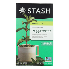 HGR0505032 - Stash Tea - Herbal - Peppermint - 20 Bags - Case of 6