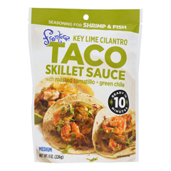 HGR0505198 - Frontera Foods - Key Lime Cilantro Taco Skillet Sauce - Skillet Sauce - Case of 6 - 8 oz..