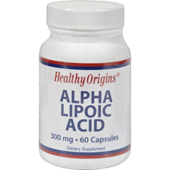 HGR0528331 - Healthy Origins - Alpha Lipoic Acid - 300 mg - 60 Capsules