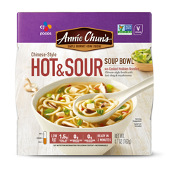 HGR0543470 - Annie Chun's - Hot and Sour Soup Bowl - Case of 6 - 5.7 oz..