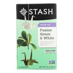 HGR0552497 - Stash Tea - Green and White Fusion - 18 Tea Bags - Case of 6
