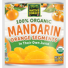 HGR0555771 - Native Forest - Organic Mandarin - Oranges - Case of 6 - 10.75 oz.