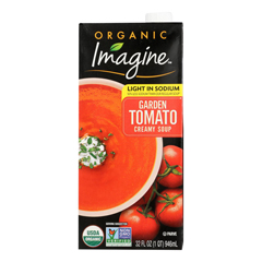 HGR0557587 - Imagine Foods - Garden Tomato Soup - Low Sodium - Case of 12 - 32 Fl oz..