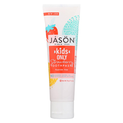 HGR0578690 - Jason Natural Products - Kids Only Toothpaste Strawberry - 4.2 oz