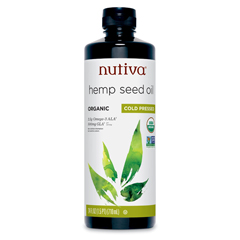 HGR0580332 - Nutiva - Organic Hemp Oil - 24 fl oz