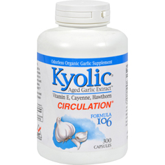 HGR0583344 - Kyolic - Aged Garlic Extract Circulation Formula 106 - 300 Capsules