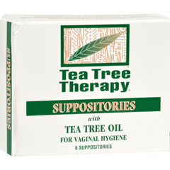 HGR0587766 - Tea Tree Therapy - Vaginal Suppositories with Tea Tree Oil - 6 Suppositories