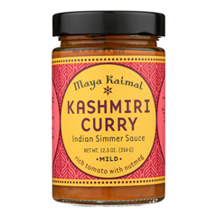 HGR0604504 - Maya Kaimal - Indian Simmer Sauce Kashmiri Curry - Case of 6 - 12.5 oz..