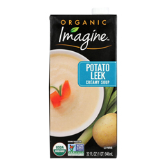 HGR0610147 - Imagine Foods - Potato Leek Soup - Creamy - Case of 12 - 32 oz..