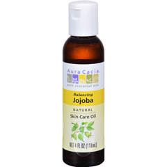 HGR0615526 - Aura Cacia - Jojoba Natural Skin Care Oil - 4 fl oz