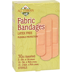 HGR0620104 - All Terrain - Bandages - Fabric Assorted - 30 ct