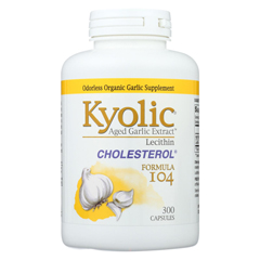 HGR0737395 - Kyolic - Aged Garlic Extract Cholesterol Formula 104 - 300 Capsules