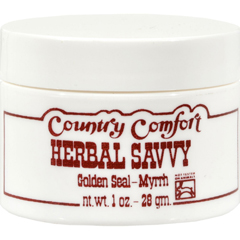 HGR0738187 - Country Comfort - Herbal Savvy Golden Seal-Myrrh - 1 oz