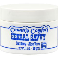HGR0738229 - Country Comfort - Herbal Savvy Comfrey Aloe Vera - 1 oz