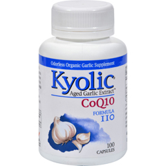 HGR0791012 - Kyolic - Aged Garlic Extract CoQ10 Formula 110 - 100 Capsules