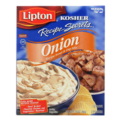 HGR0863217 - Lipton - Kosher Recipe Secrets Onion Soup - Case of 12 - 1.9 oz..
