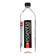 HGR0891267 - Essentia - Hydration Perfected Drinking Water - 9.5 ph. - Case of 12 - 1 Liter
